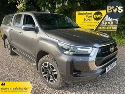Grey Used 2021 Toyota HiLux Pickup | £32,340 (A bit pricey)