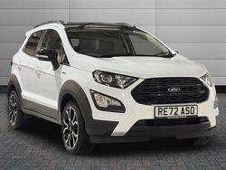 Frozen white Used 2022 Ford Ecosport Active SUV | £13,399 (Fair price)