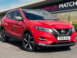 Red Used 2018 Nissan Qashqai S SUV | £13,500 (Fair price)