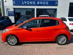 Orange Used 2018 Peugeot 208 Allure Hatchback | £6,995 (Fair price)