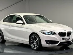 White Used 2018 BMW 218 Sport Line Coupe | £14,000 (Fair price)
