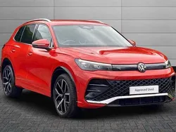 Red Used 2025 VW Tiguan R-line SUV | £34,500 (Fair price)