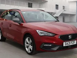 Red Used 2021 Seat Leon FR Estate | £10,000 (Good price)