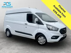 Frozen white (solid paint) Used 2021 Ford Transit Custom Trend | £12,200 (Good price)