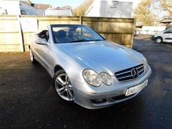 Silver Used 2007 Mercedes CLK200 Avantgarde Cabriolet | £3,295 (Fair price)