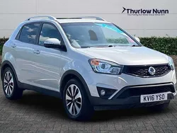 White Used 2016 Ssangyong Korando SUV | £5,990 (A bit pricey)