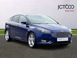 Blue Used 2017 Ford Focus Titanium Hatchback | £6,500 (Good price)