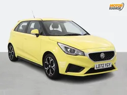 Yellow Used 2022 MG MG3 Excite Hatchback | £8,895 (Fair price)