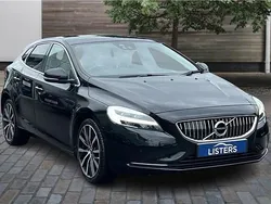 Metallic onyx black Used 2018 Volvo V40 Inscription Estate | £13,673 (Fair price)
