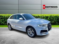 White Used 2018 Audi Q3 S-Line SUV | £14,995 (Good price)