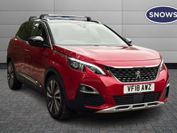 Red Used 2018 Peugeot 3008 Premium SUV | £14,364 (Fair price)