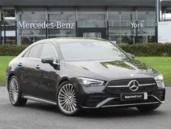 Black Used 2024 Mercedes CLA220 AMG Line Premium Sedan | £30,500 (Fair price)