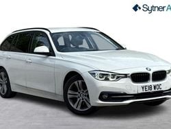 White Used 2018 BMW 320 Sport Line Estate | £9,999 (Super price)