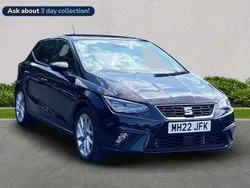 Blue Used 2022 Seat Ibiza FR Hatchback | £14,270 (Fair price)