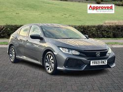Grey Used 2019 Honda Civic SE Hatchback | £10,000 (Good price)
