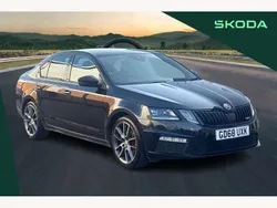 Black Used 2018 Skoda Octavia vRS Hatchback | £13,895 (Fair price)