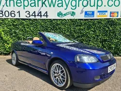 Blue Used 2003 Vauxhall Astra Edition Cabriolet | £14,990