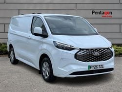 Solid frozen white Used 2025 Ford E-Transit Limited Van | £22,000 (Good price)