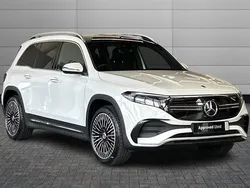 White Used 2023 Mercedes EQB350 AMG line SUV | £36,950 (A bit pricey)