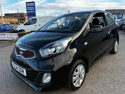 Black Used 2014 Kia Picanto Hatchback | £3,995 (Fair price)