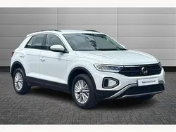 White Used 2023 VW T-Roc Life SUV | £19,640 (Fair price)