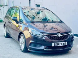 Brown Used 2017 Vauxhall Zafira Tourer Design Edition MPV | £7,995 (Fair price)