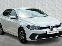 White Used 2022 VW Polo Life Hatchback | £17,200 (Fair price)