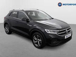 Black Used 2024 VW T-Roc R-line SUV | £25,949 (Fair price)