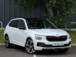 White Used 2024 Skoda Kamiq Monte Carlo SUV | £19,698 (A bit pricey)