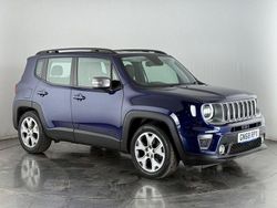 Blue Used 2018 Jeep Renegade Limited SUV | £10,400 (Fair price)