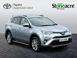 Silver Used 2017 Toyota RAV4 Hybrid SUV | £18,000 (Good price)