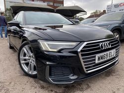 Black Used 2020 Audi A6 S-Line Sedan | £17,499 (Fair price)