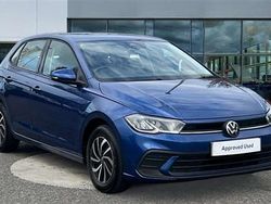 Reef blue metallic Used 2023 VW Polo Life Hatchback | £16,179 (Fair price)
