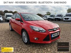 Red Used 2014 Ford Focus Zetec Hatchback | £2,500 (Fair price)