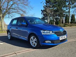 Blue Used 2021 Skoda Fabia SE Hatchback | £6,999
