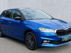 Race blue metallic black magic pearl effect Used 2025 Skoda Fabia Colour Edition Hatchback | £17,990 (Fair price)