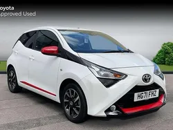 White Used 2021 Toyota Aygo Trend Hatchback | £13,055 (Fair price)