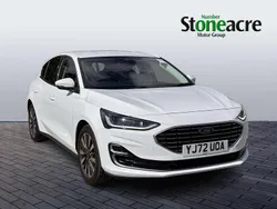 White Used 2022 Ford Focus Titanium Hatchback | £17,995 (Expensive)