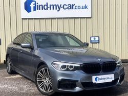 Blue Used 2020 BMW 520 M Sport Sedan | £21,999 (Fair price)