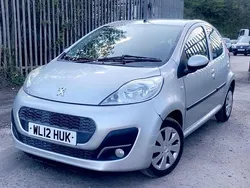 Silver Used 2012 Peugeot 107 Active Hatchback | £2,250 (Super price)