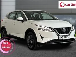 White Used 2023 Nissan Qashqai Acenta Premium SUV | £16,750 (Good price)