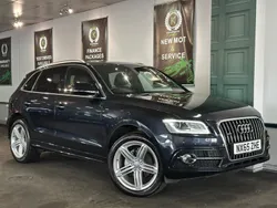 Blue Used 2015 Audi Q5 S-line plus SUV | £10,990 (Fair price)