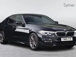Black Used 2018 BMW 520 M Sport | £18,000 (Fair price)