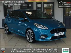 Blue Used 2018 Ford Fiesta ST-Line Hatchback | £10,270 (Fair price)