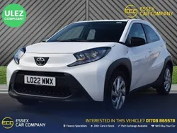 White Used 2022 Toyota Aygo PURE Hatchback | £12,995 (Fair price)