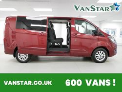 Red Used 2020 Ford Transit Custom Limited Van | £18,889 (A bit pricey)