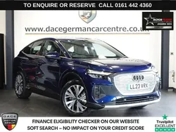 Blue Used 2023 Audi Q4 Sportback e-tron Sport SUV | £25,349