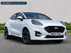 White Used 2024 Ford Puma ST-Line X Hatchback | £19,599 (A bit pricey)