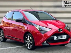Red Used 2019 Toyota Aygo Trend Hatchback | £8,077 (Fair price)