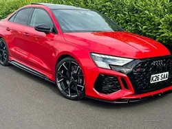 Red Used 2023 Audi RS3 Sport Hatchback | £53,495 (Fair price)
